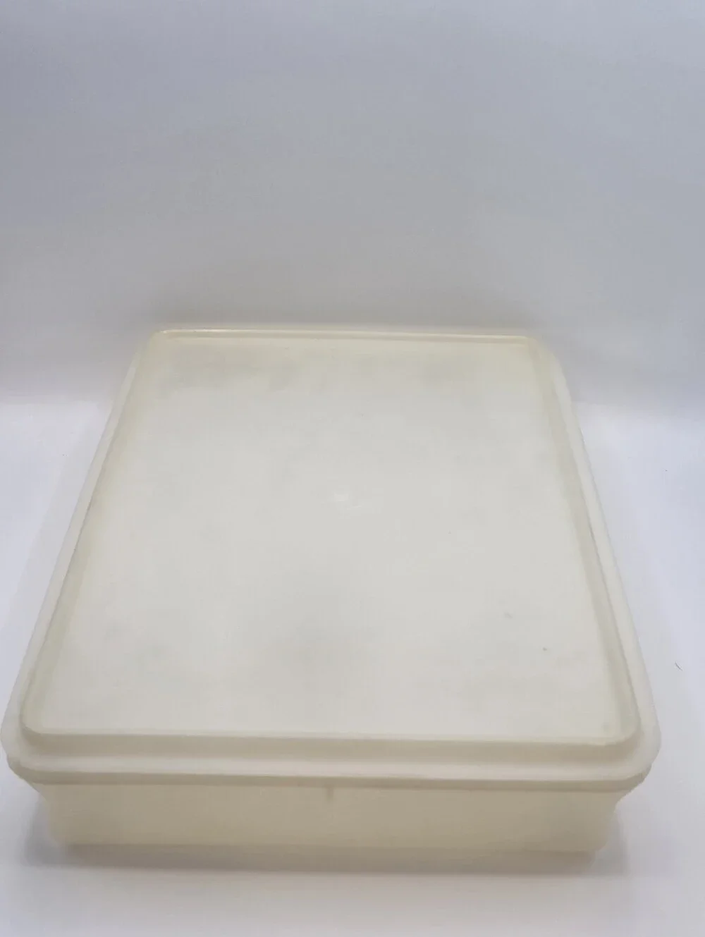 Vintage Tupperware Rectangular Food Storage Container with Lid